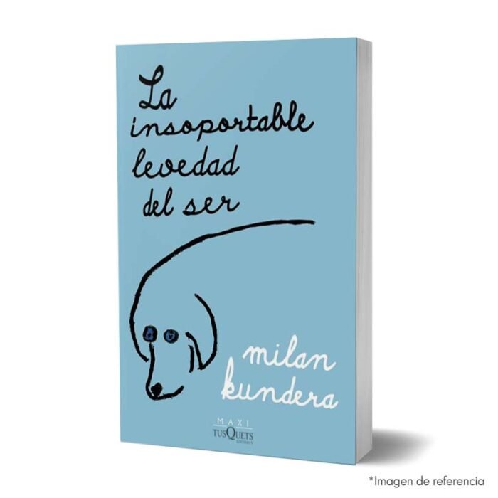 Imagen de portada del Libro La insoportable levedad del ser Ed. Maxi Tusquets 9786287577237