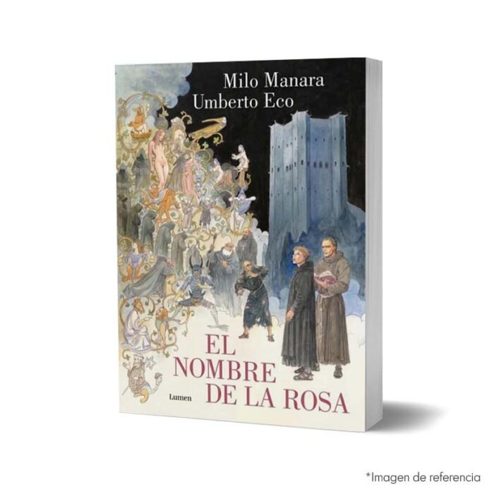 Imagen de portada del Novela Gráfica El nombre de la rosa Novela gráfica 9788426425737
