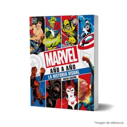 Imagen de portada del Libro Marvel año a año Nueva Edición 9780241582442