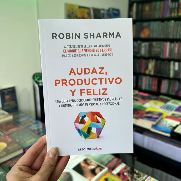 Foto de portada del Libro Audaz, productivo y feliz 9786287641792