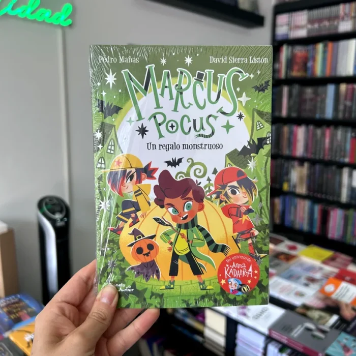 Fotografía de la portada del Libro Marcus Pocus Un regalo monstruoso 9786287722064