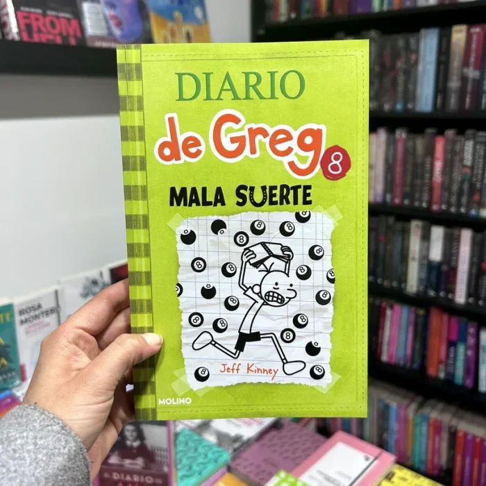 Fotografía de la portada del Libro Diario de Greg 8. Mala suerte 9786287514072