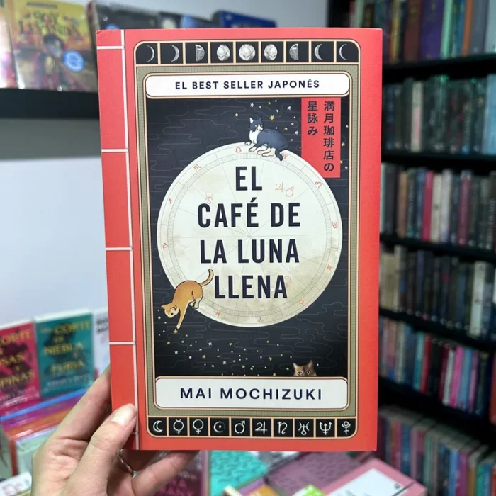 Fotografía de la portada del Libro El café de la luna llena 9786287737167