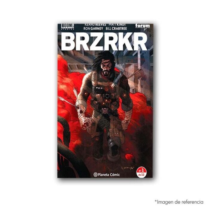 Imagen de portada del Comic BRZRKR tomo 01 de 12 9788411120074