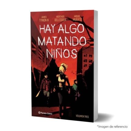 Imagen de portada del Comic Hay algo matando niños tomo 03 9788411120289