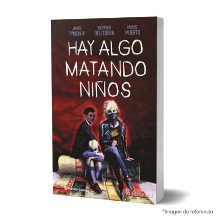 Imagen de portada del Comic Hay algo matando niños tomo 04 9788411120296