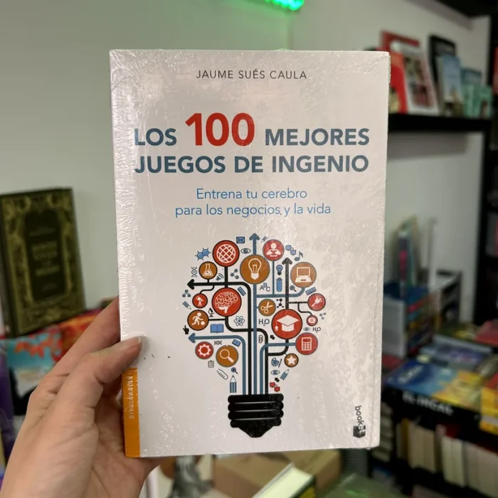 Fotografía de la portada del Libro Los 100 mejores juegos de ingenio 9786075692937