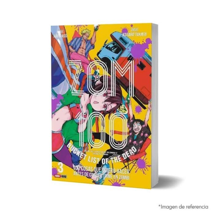 Imagen de portada del Manga Zom 100 Tomo 03 9786075826424