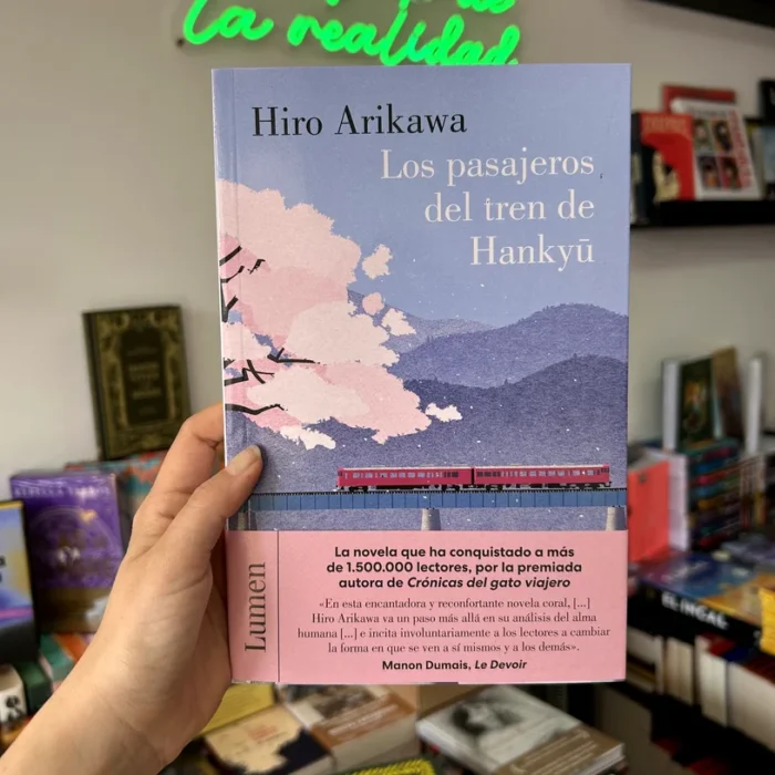Fotografía de la portada del Libro Los Pasajeros del tren de hankyu 9786287658530