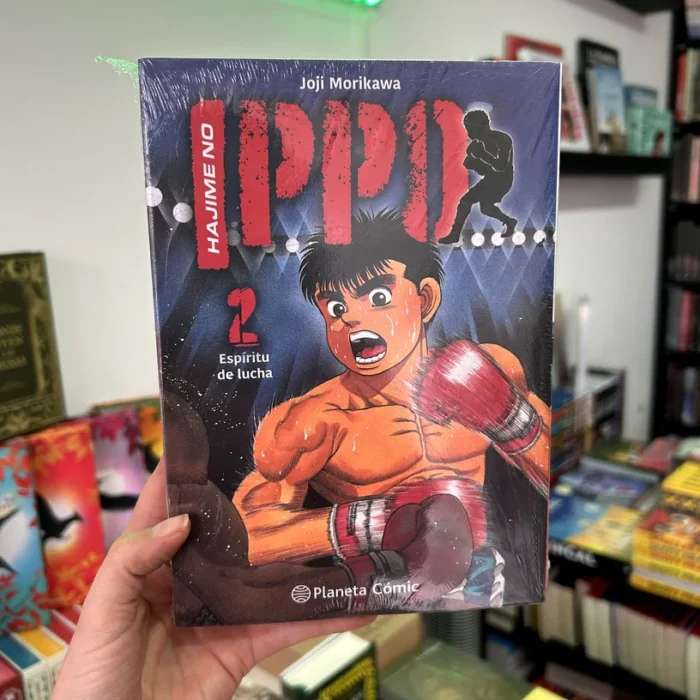 Fotografía de la portada del Manga Hajime no Ippo tomo 02 9788411409186