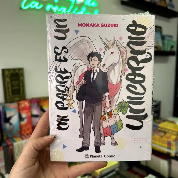 Fotografía de la portada del Manga Mi padre es un unicornio tomo 01 9788411610759
