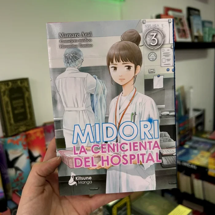 Fotografía de la portada del Manga Midori, la cenicienta del hospital tomo 3 9788418524127