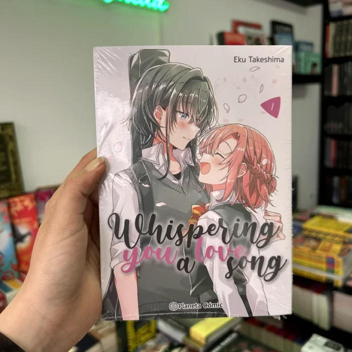 Fotografía de la portada del Manga Whispering you a Love Song tomo 01 9788411403412